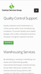 Mobile Screenshot of contractservicegroup.com